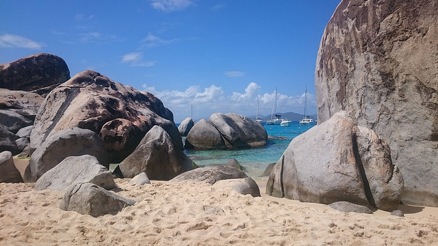 The Baths of Virgin Gorda BVI